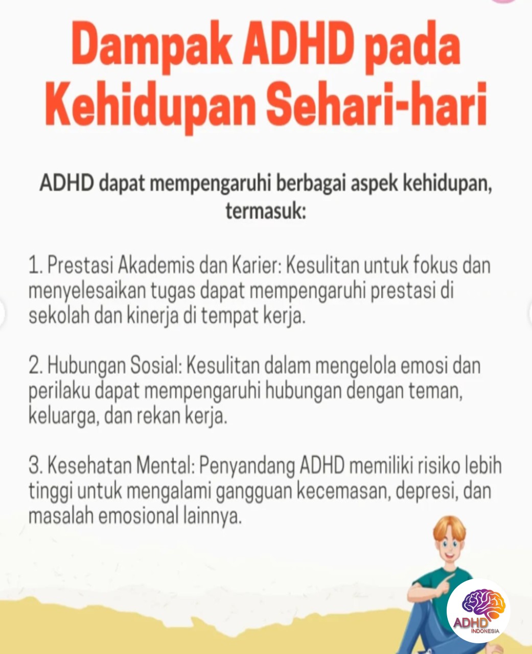 ADHD dan Hubungan Sosial Anak di Lingkungan Sekolah di Kabupaten Nias Utara