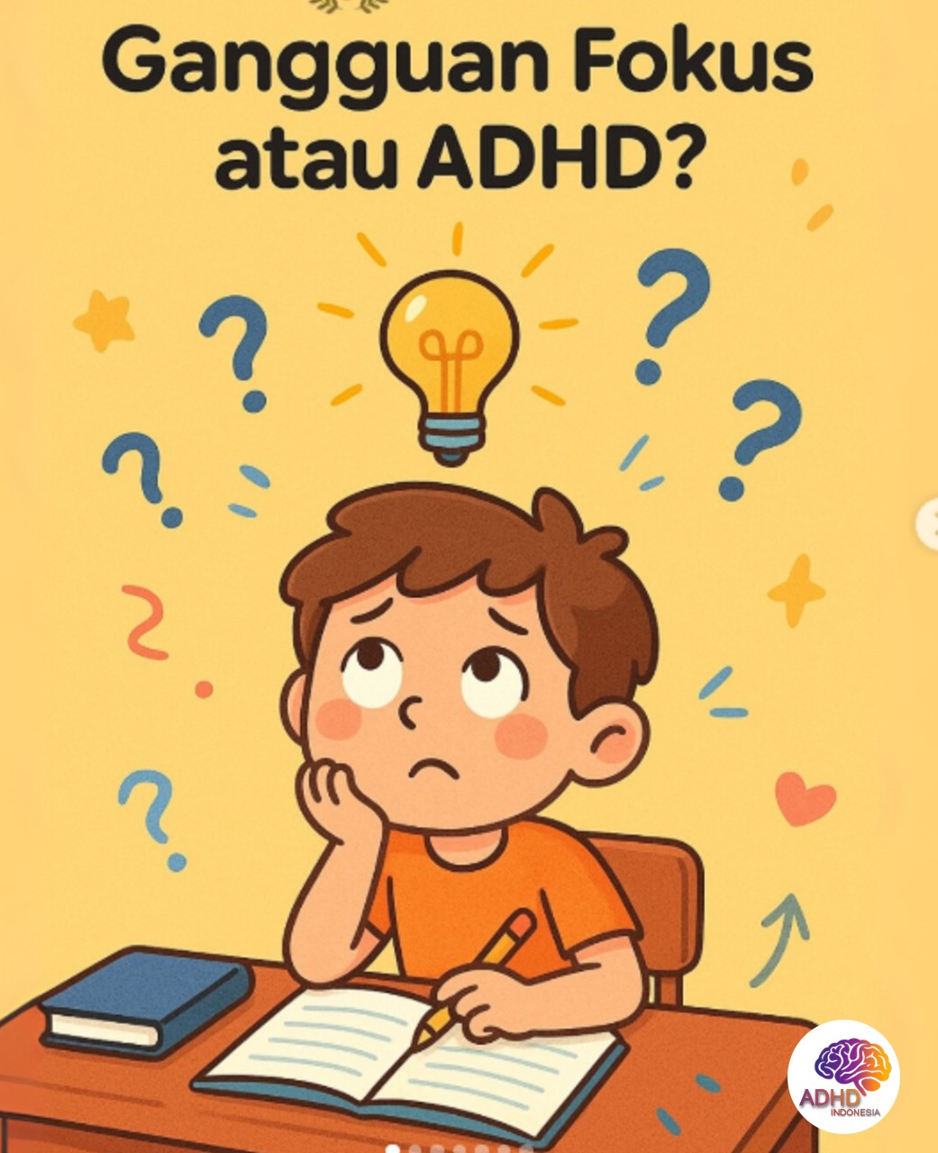 ADHD dan Kesulitan Fokus Anak: Edukasi untuk Keluarga di Kabupaten Nias Utara