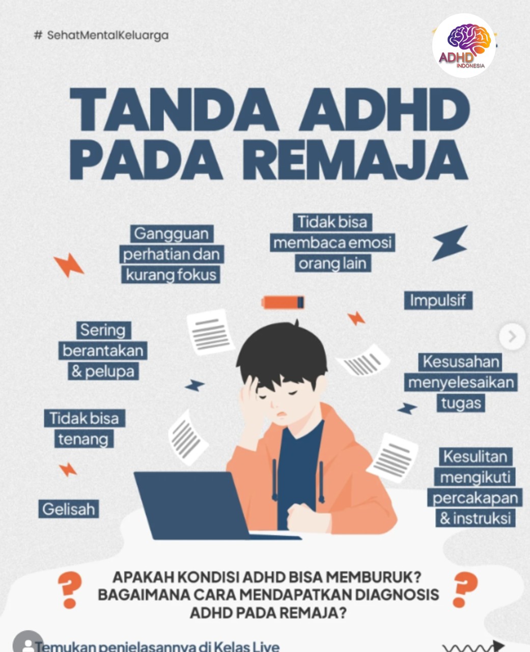 Screening ADHD Non-Diagnostik: Edukasi Awal bagi Orang Tua di Kabupaten Nias Utara