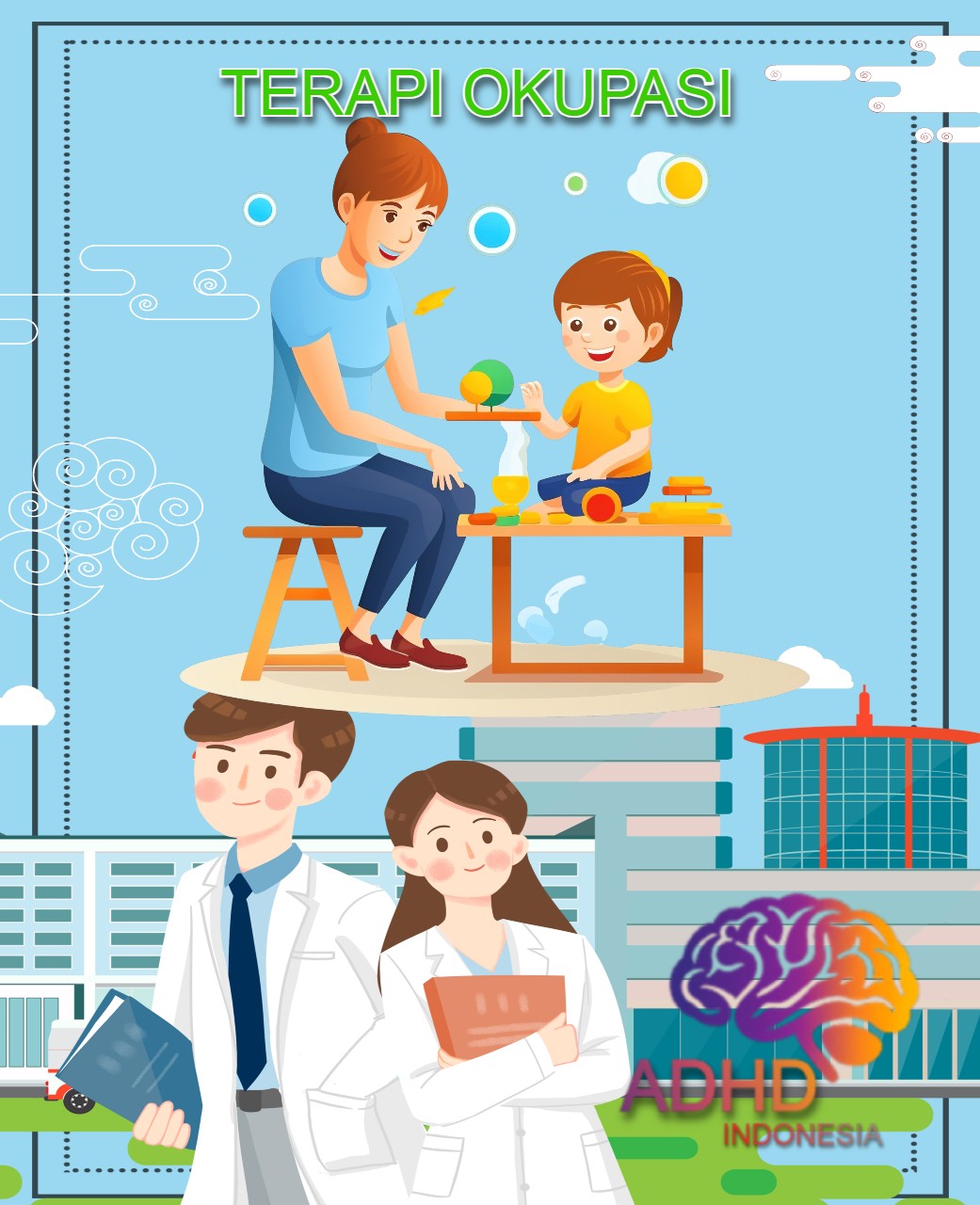 Rujukan untuk Terapi Okupasi untuk Anak ADHD Indonesia Kabupaten Nias Utara
